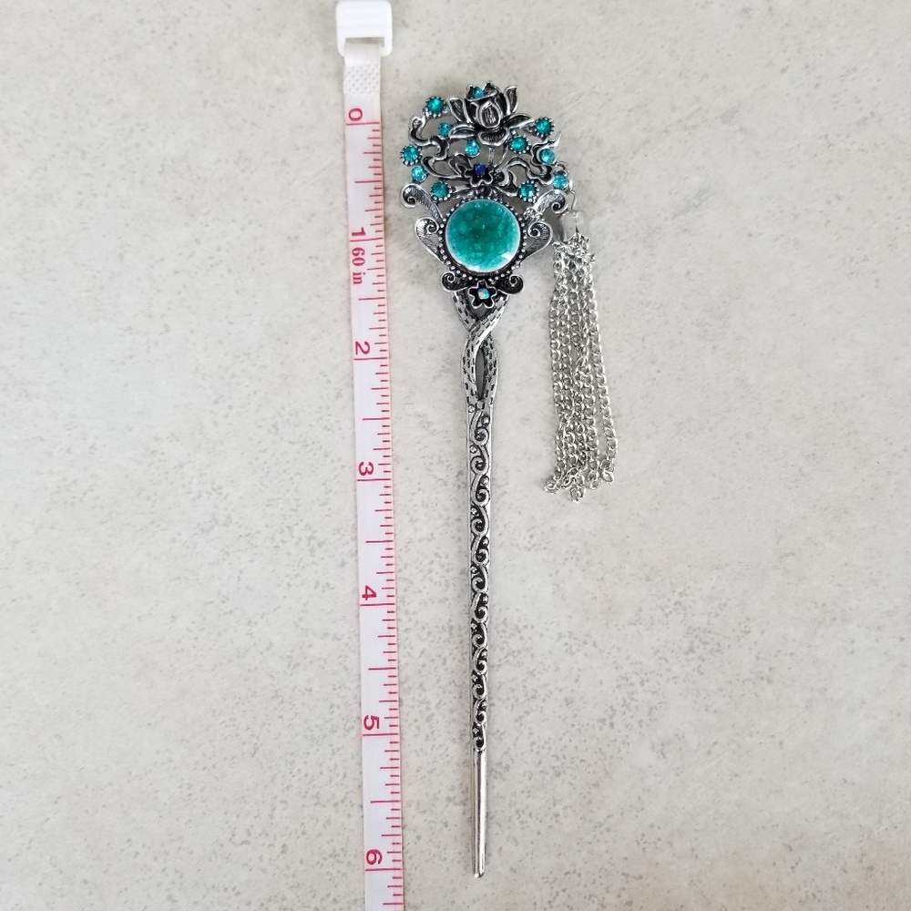 6" Tassel Hairpin - Picture 7 of 8